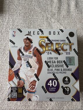 2024-2025 Panini Select Basketball Mega Box- SEALED